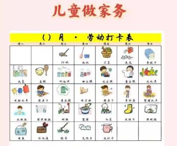 德阳儿童做家务年龄对照表